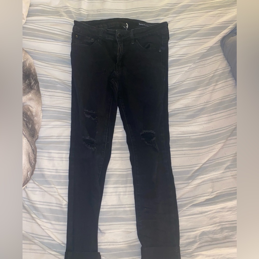Black Jean Jegging